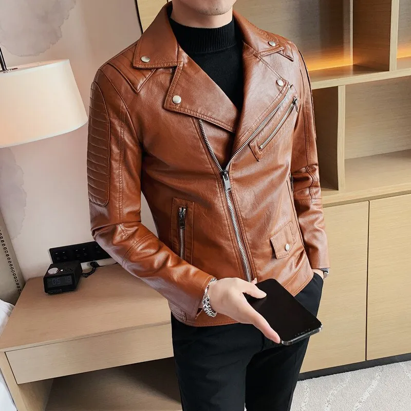 Toxyno CLothing Stylish Leather Coat