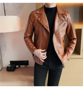 Toxyno CLothing Stylish Leather Coat