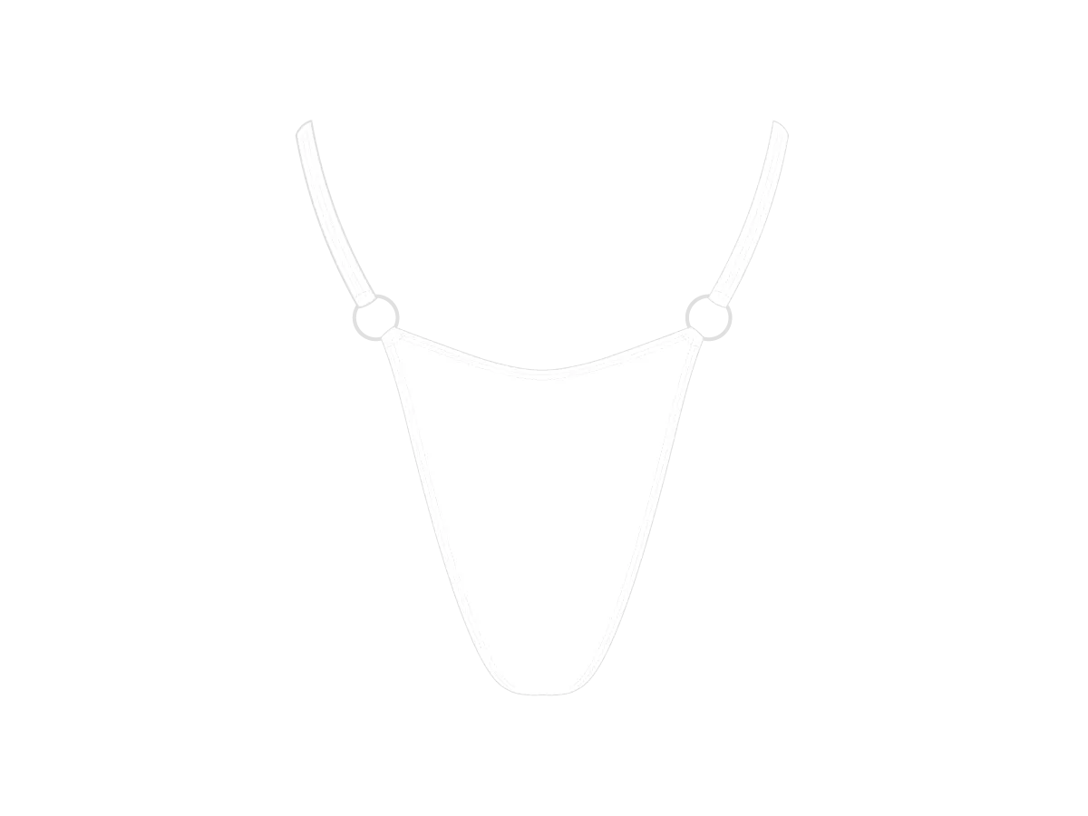 Venice White Ringer Bottoms