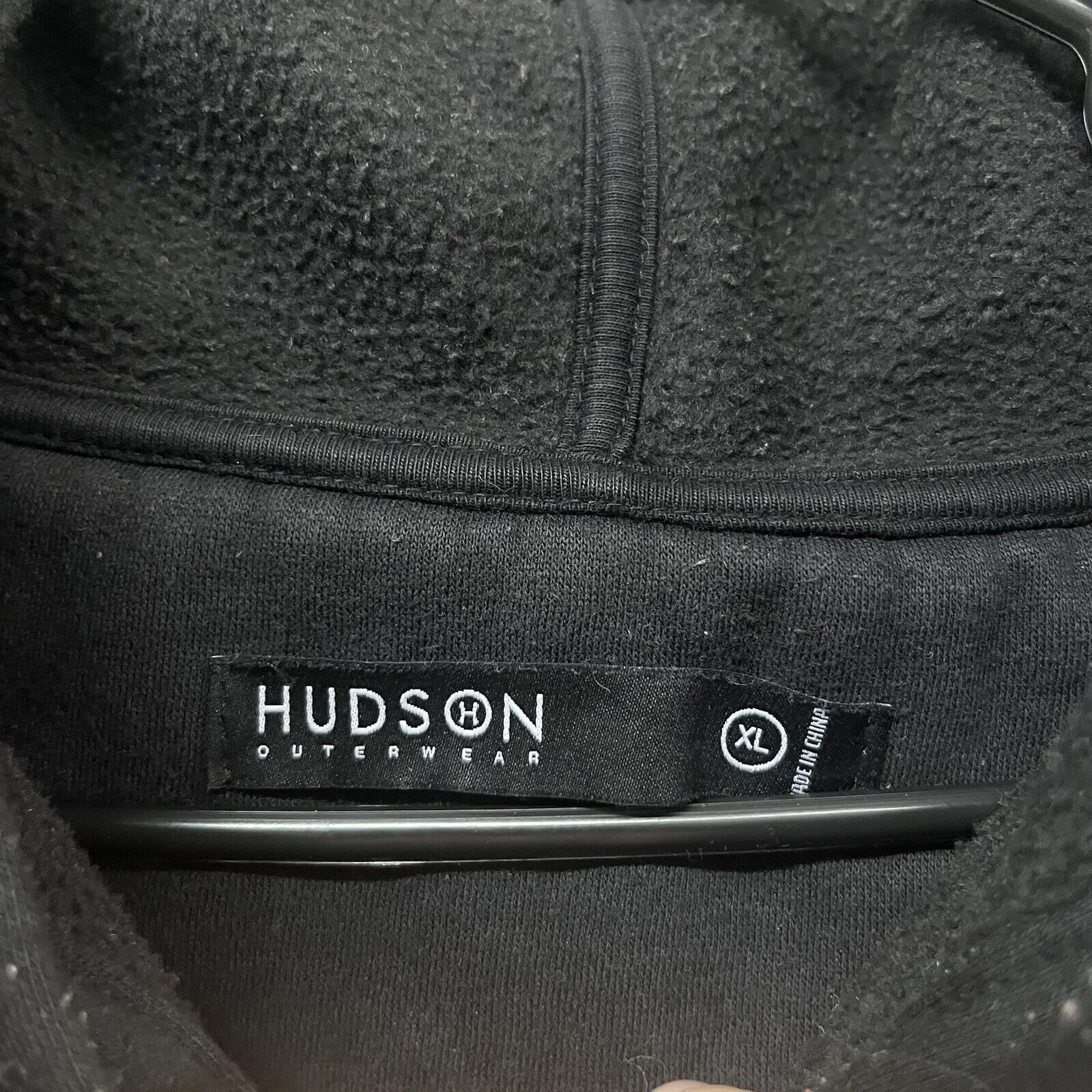 Vtg 2000s Y2K Hip Hop Hudson Outerwear Men's Dog Hoodie Size XL