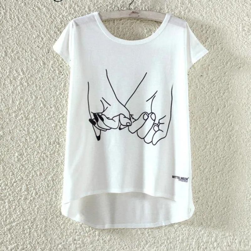 Watercolor Giraffe Printed Tees