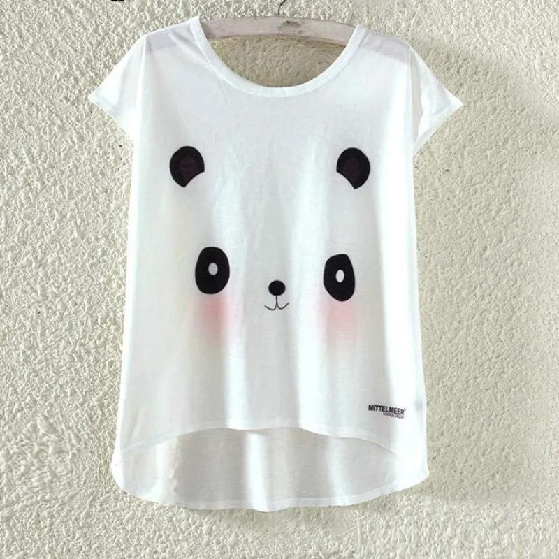 Watercolor Giraffe Printed Tees