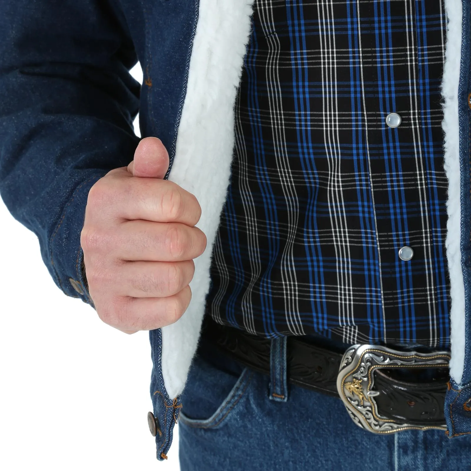 Wrangler® Sherpa Lined Denim Jacket