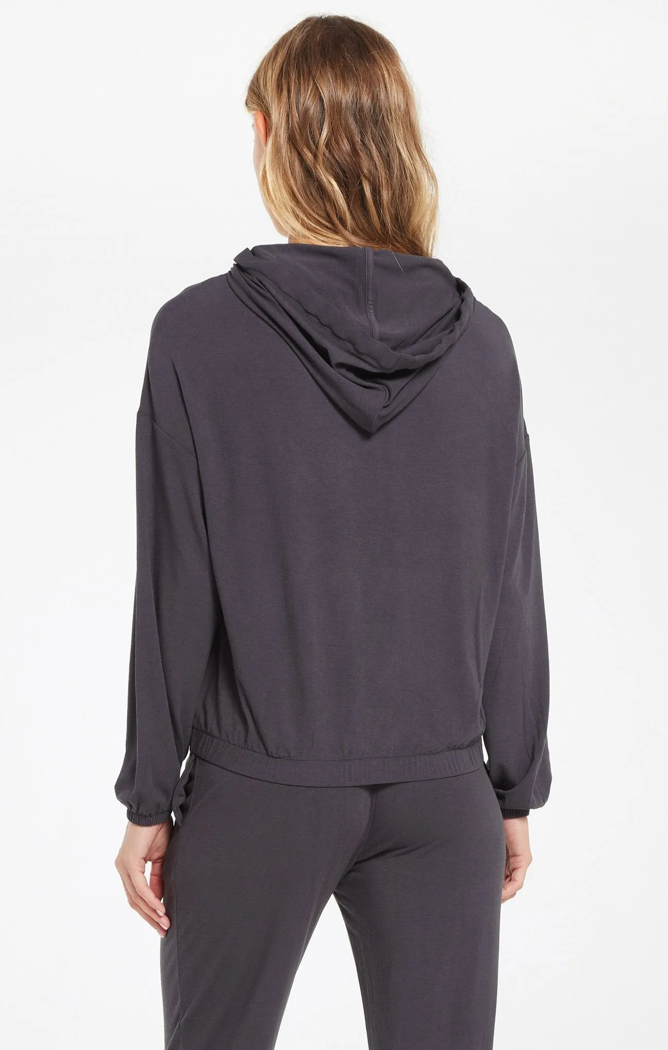 Z Supply Sonya Whisper Jersey Hoodie